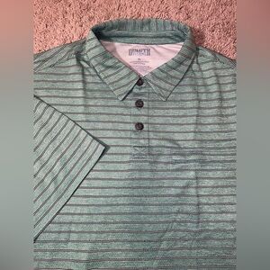 Duluth Trading Heavy Duty Work Polo Mens Size XL Beach Coastal Green Coast Shirt